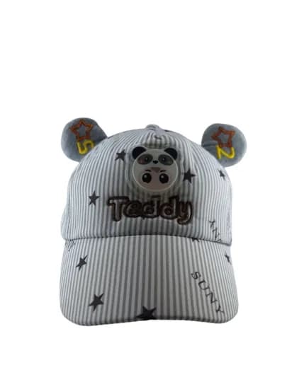 Кепка для мальчиков и девочек — ASIA1-TEDDY1-БЕЛЫЙ