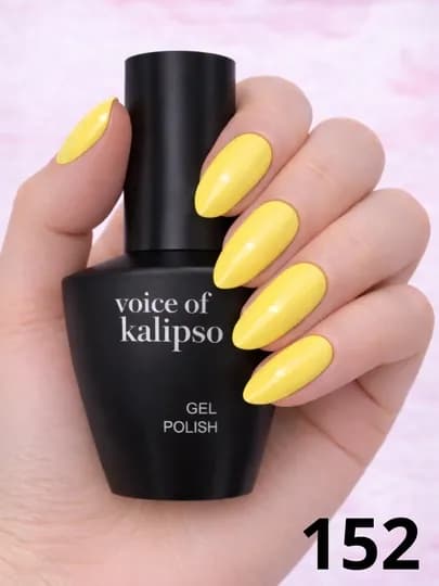 Voice of Calipso Gel Polish —профессиональный гель-лак с глубоким цветом и стойким блеском — UZNAIL-КАЛИПСО2-ГОРЧИЧ