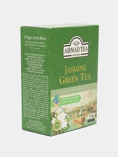 Чай Ahmad Tea Зеленый Рассыпной 'Жасмин' 250гр (955)