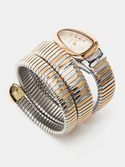 Наручные часы Bvlgari, классический дизайн,bulgari — CARTEIR-SAOATBL-ПУДР