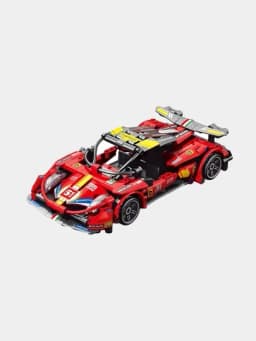 Конструктор машинка инерционная, конструктор Лего, машина Ferrari, Buggati