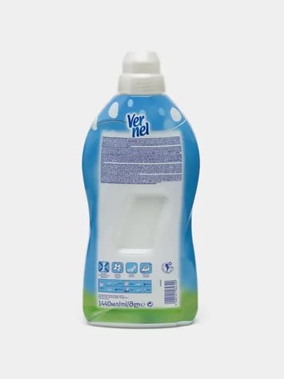 Vernel Fresh Tulip, кондиционер для белья, концентрированный, приятный аромат, 1,44 литра, 60 стирок.