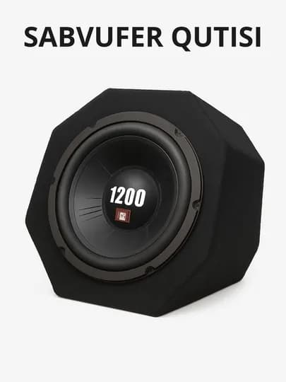 Корпус сабвуфера 1200 Вт, для 10, 12, 15 дюймов, мощный басовый корпус для автомобиля