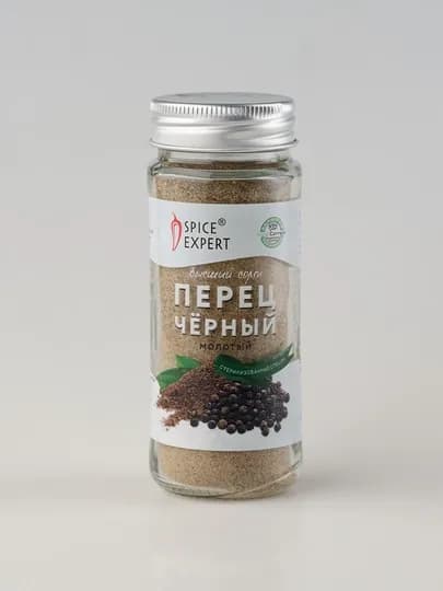 Перец черный молотый SPICE EXPERT, 50 г