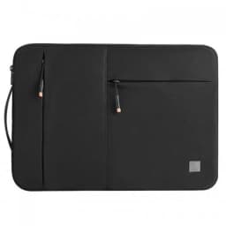 Wiwu Alpha Slim Sleeve 15.6" qora noutbuk sumkasi