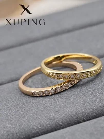Кольца для девочек и женщин, Xuping — 1001PRT-XUPINGRING-БРОНЗ-20