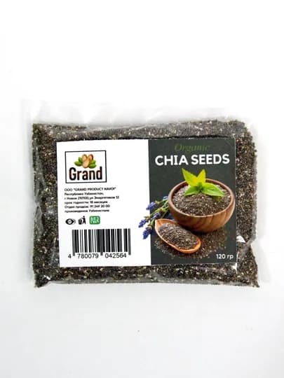 Чиа Семена от "GRAND SPICE" 120 гр