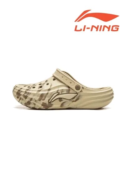 Сабо мужские и женские Li-Ning AGUW005 LN SODA с амортизацией Cloud — LINING1-AGUW005-БЕЖЕВ-12