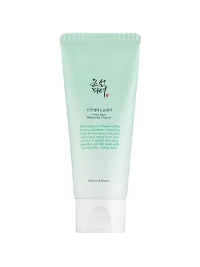 Пенка гель освежающая, с зелёной сливой, Beauty of Joseon Green Plum Refreshing Cleanser — KBEAUTY-PLUM