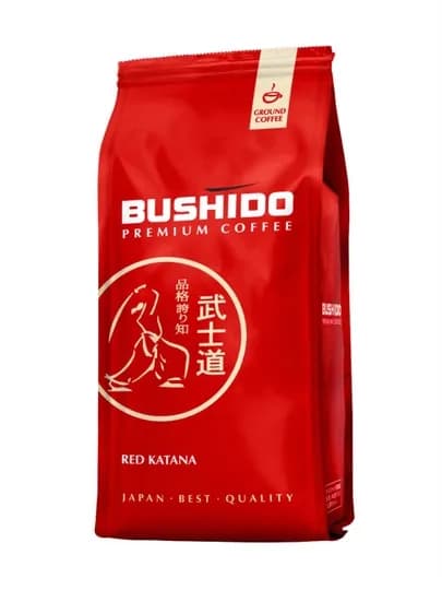 Молотый кофе BUSHIDO Red Katana, 227 гр