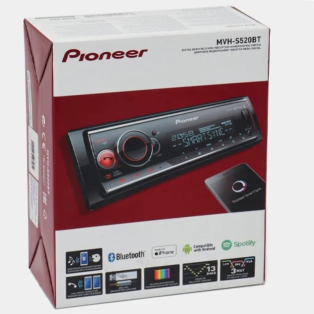 Pioneer MVH-S520BT made in Indonesia