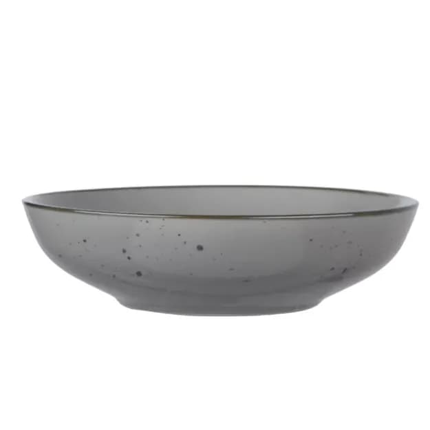 Тарелка суповая Ardesto Bagheria, Grey, 20 см, AR2920GREY