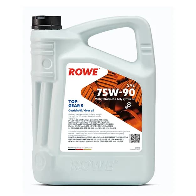 Моторное масло Hightec Topgear Fe Sae 75w-90 S Api Gl-4/-5 5 л