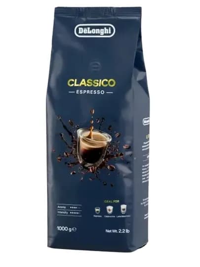 De’Longhi зерновой кофе — Classico, Selezione, Caffe Crema, 1 кг, насыщенный аромат