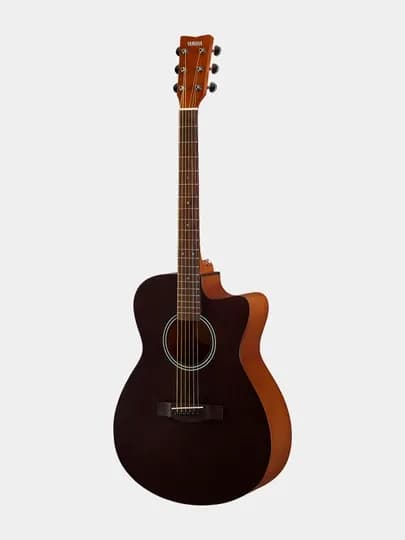 Акустическая гитара с вырезом YAMAHA FS 400C SM BLK, матовая — SHOWPRO-1220048
