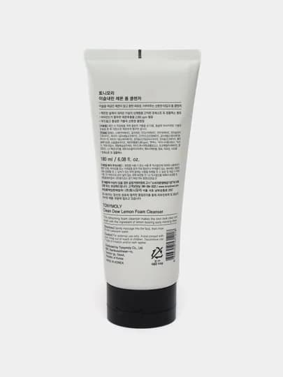 Очищающая пенка для умывания лица от бренда TonyMoly Clean Dew, освежает и очищает макияж — NEWTRCH-CLINDEW-ЖЕЛТ