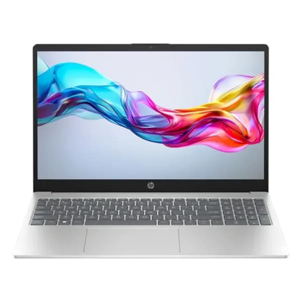 Ноутбук HP Laptop 15-fd0133wm / i3-N305 / 8 GB / SSD 256 GB / 15.6", серебристый