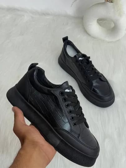 Мужские короткие кроссовки для осени и зимы — HUMTTO1-FASHION-ЧЕРНСТЕ-41
