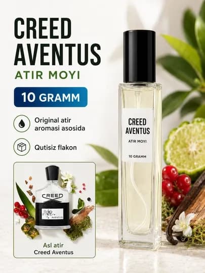 Парфюмерное масло Creed Aventus, 10 Мл — ORZUMAL-HEEFGDJ2345645