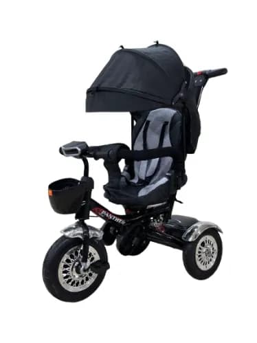 Детский трехколесный велосипед ADIL E406S, чёрный