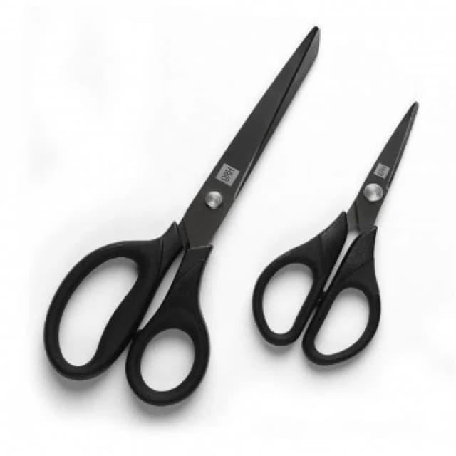 Набор ножниц Xiaomi HuoHou Titanium Stationery Scissors 2 шт (HU0030, чёрные)