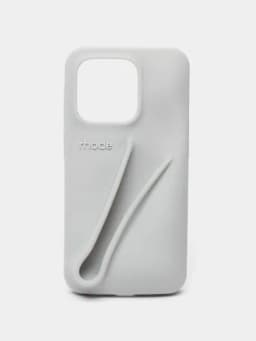 Силиконовый чехол для iPhone с отверстием для блеска Rhode — BOMJARA-RHODE2-МЯТН-17