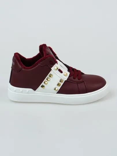 Женские кроссовки Valentino Garavani Валентино, с начесом для осени и зимы. 36-41 — SHOEMAG-BASVALEN-БОРДОВ-38