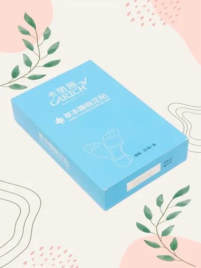 Carich травяной пластырь для стоп для улучшения сна коробка, 20 шт, Greenleaf