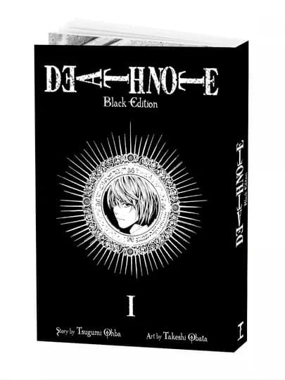 Манга, Тетрадь смерти Black Edition, 1 том — MANGAUZ-БЛЕКТЕТРАДЬ1