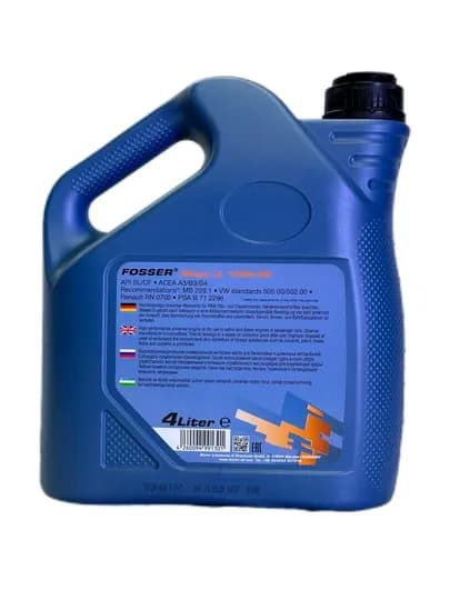 Моторное масло FOSSER 10W40, 4 л