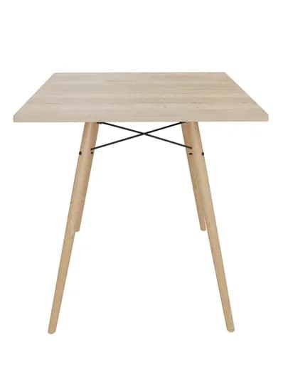 Стол кухонный AIKO Stockholm Egger, деревянные ножки, обеденный, 80 x 80 x 75 см — AIKOWDS-STSTHEG-БЕЖЕВ