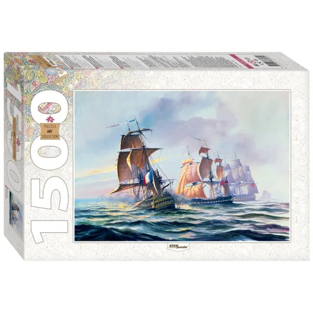 Puzzle Art collection Морской бой 1500 pazllari
