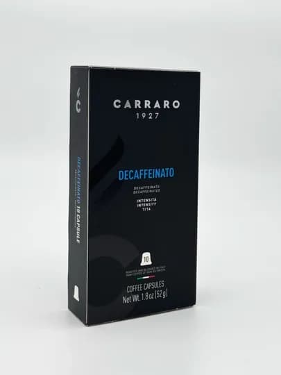 Кофе в капсулах Carraro Decaffeinato, 10 шт (57 g), для Nespresso