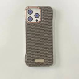iPhone 16 Pro Max uchun Carbon Ch1134 MagSafe jigarrang g'ilofi