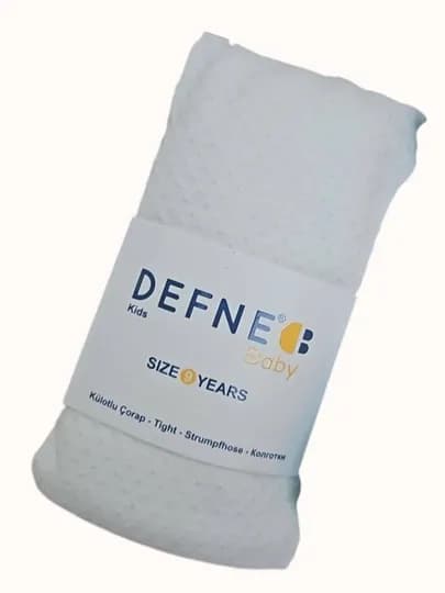 Детские колготки Defne Bebe для осенние, средней плотности, однотонные — MITESO-DETKOLG-КРЕМОВ-9 лет