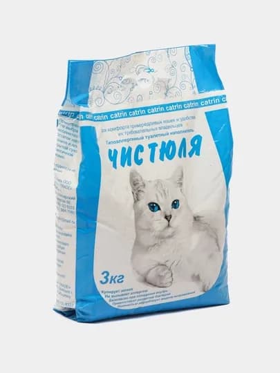 Гипоаллергенный туалетный наполнитель для кошек, 3 кг