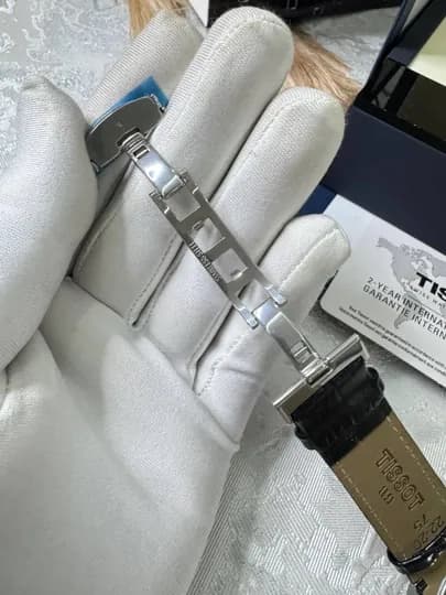 Мужские наручные механические часы Tissot с автоматическим механизмом,в подарочной коробке — WATCH11-225W0219-БЕЛЫЙ