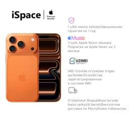 Смартфон Apple iPhone 17 Pro Max 512 ГБ (nanoSim+eSim), Cosmic Orange