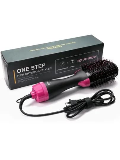 Фен-расческа, для быстрой укладки волос, OneStep St-095, 3 в 1