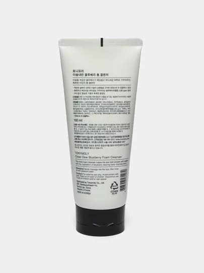 Очищающая пенка для умывания лица от бренда TonyMoly Clean Dew, освежает и очищает макияж — NEWTRCH-CLINDEW-ЗЕЛЕН