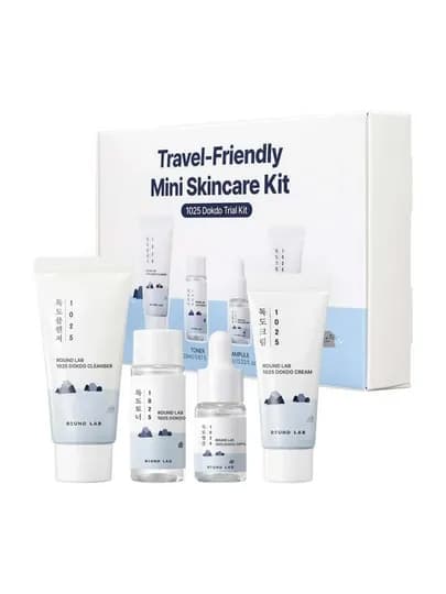 Round Lab 1025 Dokdo Travel-Friendly Mini Skincare Kit — мини-набор ухода за кожей — B8877-10201