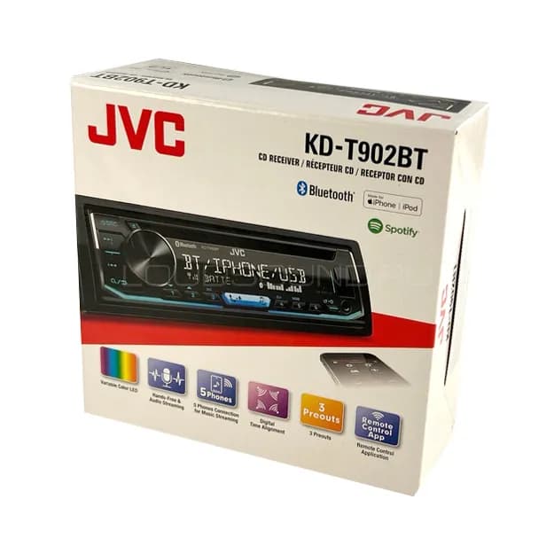 Автомагнитола JVC KD-T902BT