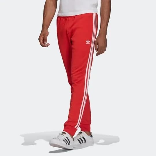 Мужские брюки Adidas, Tp P Blue Vivred, HF2134/SST — FIMKA-ADB9-XL