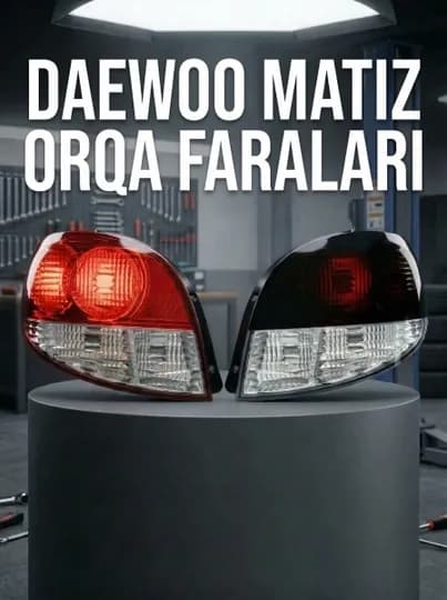 Задние фонари Daewoo Matiz, тюнинг стоп-сигналы Матиз, комплект 2 шт, в штатные места