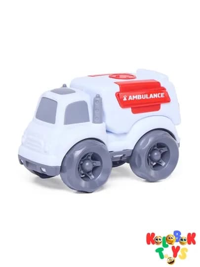 Игрушка. машинка. машинки. Кран, самосвал и экскаватор для детей, Kolobok Toys