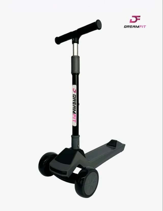 Детский Самокат DreamFit DF-8108, чёрный