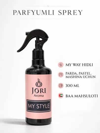 Спрей, освежитель воздуха для дома, штор и пастельного белья, Jori