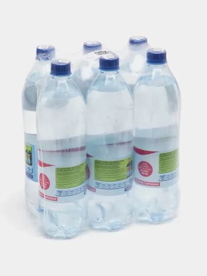 Вода газированная SANTAL, 6 шт по 1 л