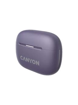 Наушники беспроводные CANYON OnGo 10 ANC TWS-10, с шумоподавлением — TECGLR-ANC10-ФИОЛЕТ