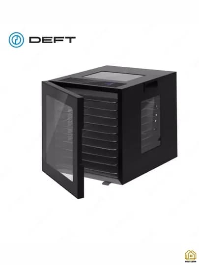Дегидратор DEFT DTFD1008B для сушки фруктов и овощей 8 лотков — 2023-DEFT1008B-ЧЕРН